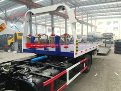 120HP 4KB ISUZU Flatbed Towing Truck