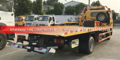 190HP ISUZU Wrecker Truck 6.5m Flatbed Towing Truck