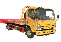 190HP ISUZU Wrecker Truck 6.5m Flatbed Towing Truck