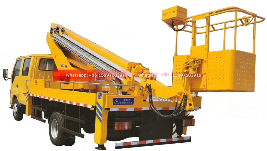 ISUZU Double Cabin High Altitude Working Truck 20m