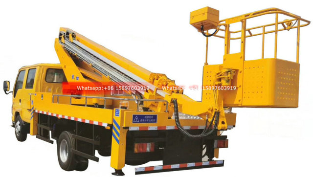 ISUZU Double Cabin High Altitude Working Truck 20m