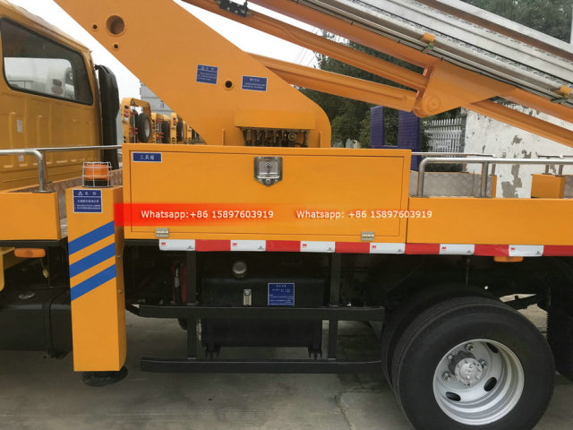 ISUZU Double Cabin High Altitude Working Truck 20m