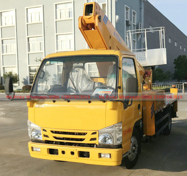 Small ISUZU Manlift Truck 16m