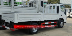 Small Light ISUZU ELF Cargo Flatbed Truck 3 Tons 4Tons