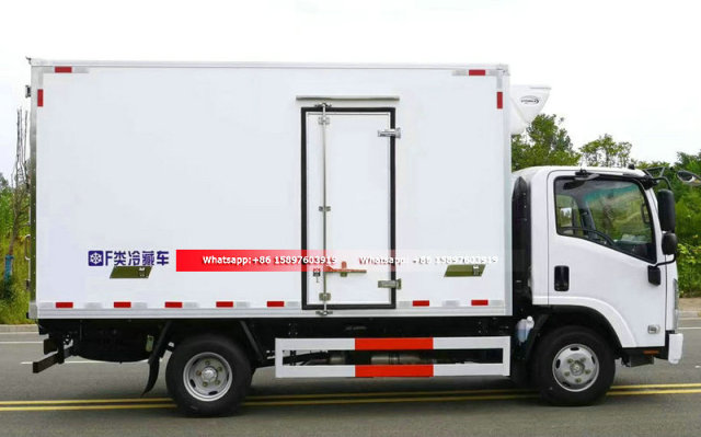 ISUZU KV100 Refrigerator Truck With Carrier Refrigerator Units