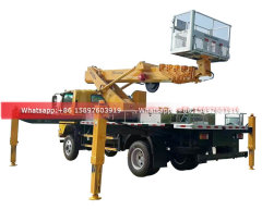 All Wheel Drive 4WD ISUZU Man lifter ISUZU Truck Mounted Aerial Work Platform