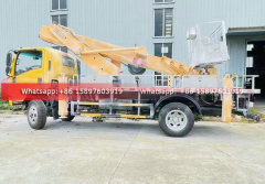 All Wheel Drive 4WD ISUZU Man lifter ISUZU Truck Mounted Aerial Work Platform