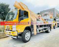 All Wheel Drive 4WD ISUZU Man lifter ISUZU Truck Mounted Aerial Work Platform