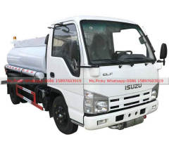 Brand New Mini ISUZU Fuel Tanker 4000Liters with Fuel Transfer Pump and Mobile Refilling Dispenser