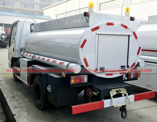 Brand New Mini ISUZU Fuel Tanker 4000Liters with Fuel Transfer Pump and Mobile Refilling Dispenser