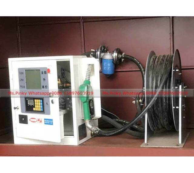 Small ISUZU KV100 Mobile Refueling Truck With Refueling Dispenser