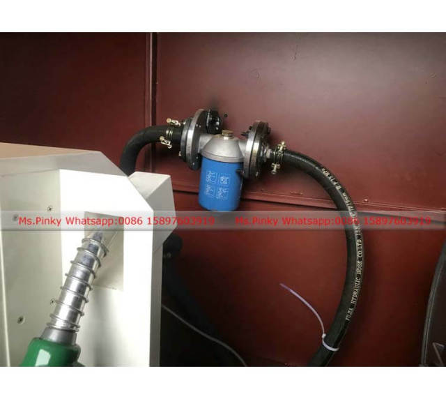 Small ISUZU KV100 Mobile Refueling Truck With Refueling Dispenser