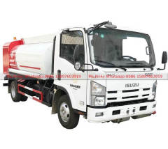 Small ISUZU KV100 Mobile Refueling Truck With Refueling Dispenser