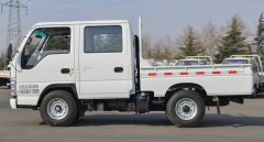 Mini ISUZU ELF100P Double Cabin 4x2 drive in short base Cargo Truck