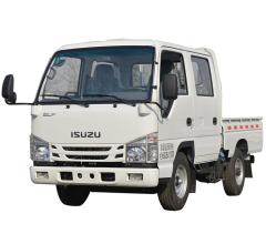 Mini ISUZU ELF100P Double Cabin 4x2 drive in short base Cargo Truck