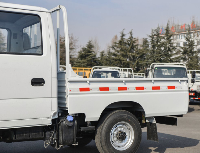 Mini ISUZU ELF100P Double Cabin 4x2 drive in short base Cargo Truck