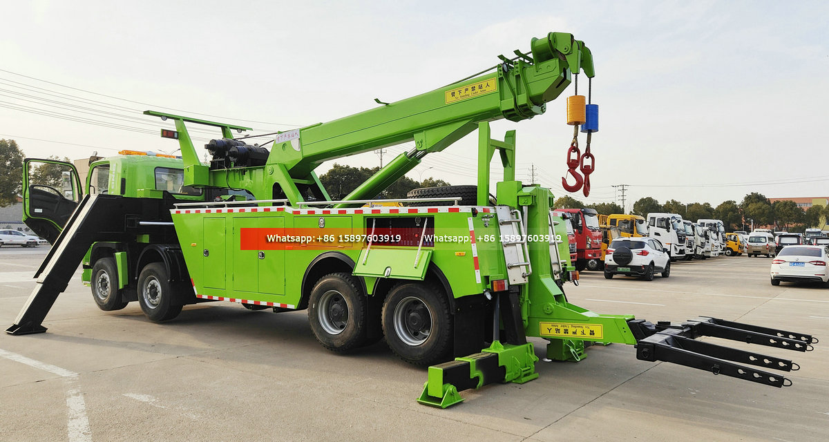 Heavy Duty 8x4 ISUZU GIGA 40T 360 Degree Wrecker Truck