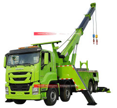Heavy Duty 8x4 ISUZU GIGA 40T 360 Degree Wrecker Truck