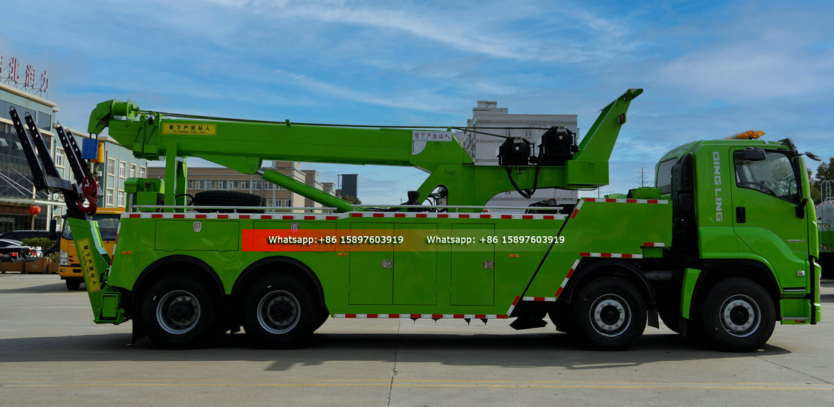 Heavy Duty 8x4 ISUZU GIGA 40T 360 Degree Wrecker Truck