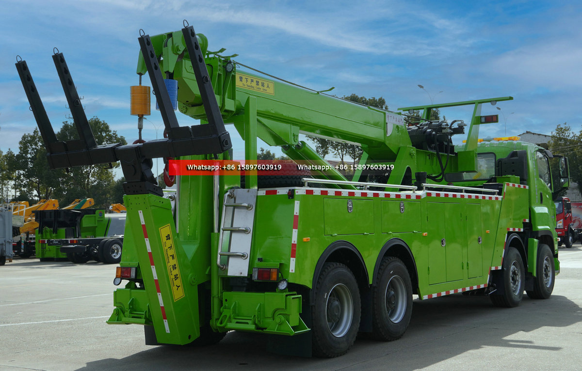 Heavy Duty 8x4 ISUZU GIGA 40T 360 Degree Wrecker Truck