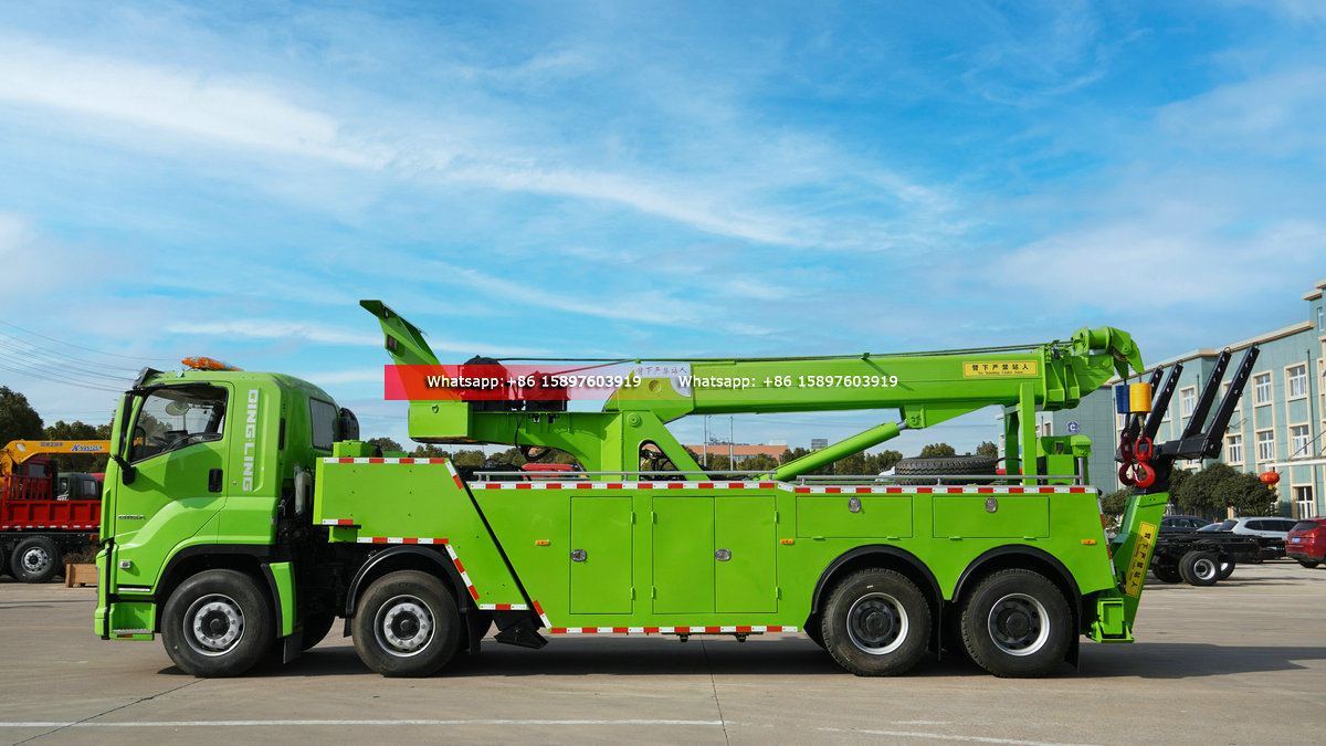 Heavy Duty 8x4 ISUZU GIGA 40T 360 Degree Wrecker Truck
