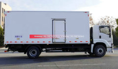 4x2 ISUZU GIGA 4X 205HP Refrigerated Truck 6.8meter Cold Room With 1.T to 1.5Tons Hydraulic Lifting Tail Gate