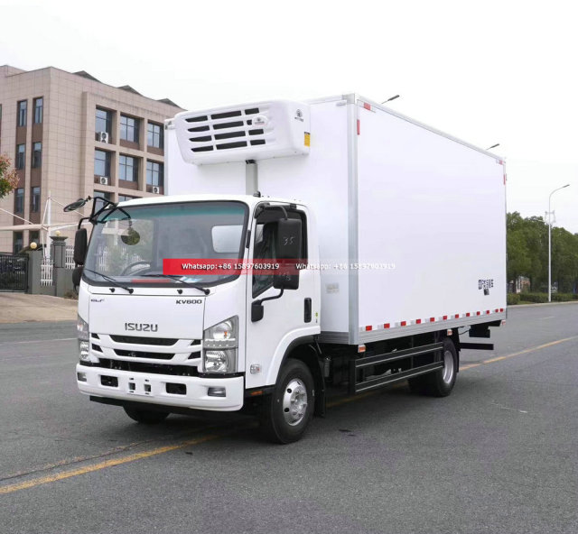 5Tons ISUZU KV600 132HP Truck With Cooling Room