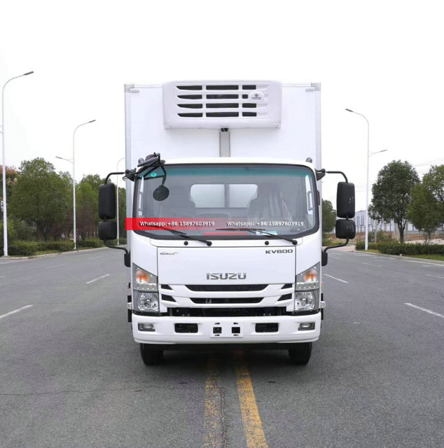 5Tons ISUZU KV600 132HP Truck With Cooling Room