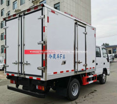 Small ISUZU Double Cabin Refrigerated Truck 98HP 120HP