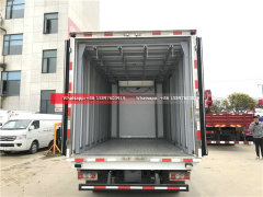 Small ISUZU Double Cabin Refrigerated Truck 98HP 120HP