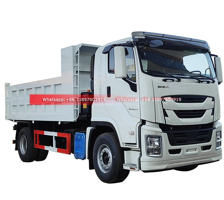 6 Wheels ISUZU GIGA Dump Truck 6UZ1-TCG61 380HP Euro 6 Engine