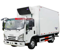 ISUZU KV100 Refrigerator Truck With Carrier Refrigerator Units