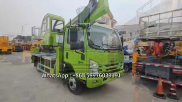 All Wheel Drive 4x4 ISUZU KV100 Aerial Working Truck 34m Manlift Truck