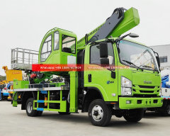 All Wheel Drive 4x4 ISUZU KV100 Aerial Working Truck 34m Manlift Truck