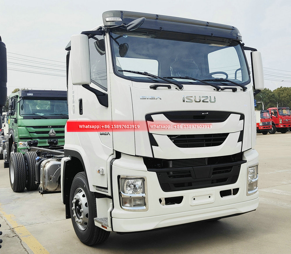 6Wheels ISUZU GIGA 4X 205HP High Altitude Operation Truck 45m Telescopic Booms