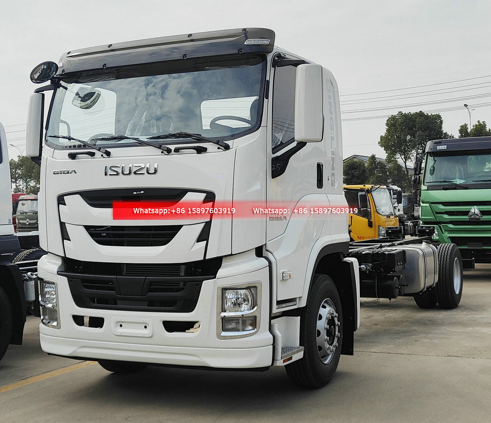 6Wheels ISUZU GIGA 4X 205HP High Altitude Operation Truck 45m Telescopic Booms