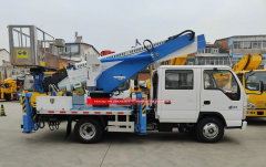 17m to 33m ISUZU Double Cabin 4KB 100P Aerial Working Truck