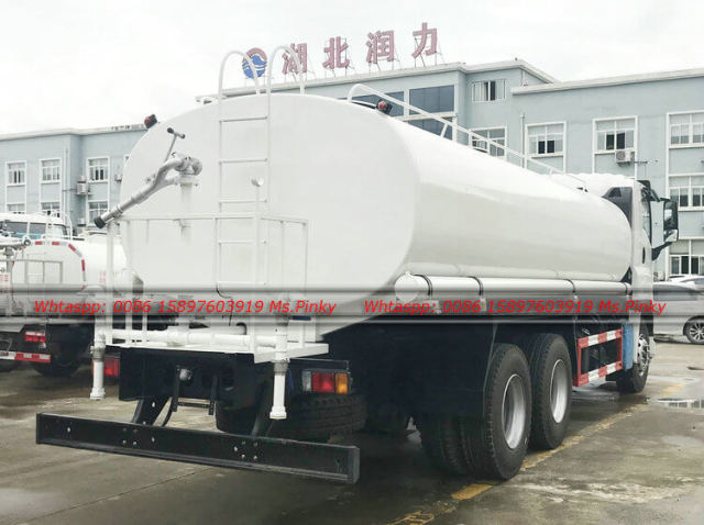 18Tons 20Tons 6x4 10Wheels ISUZU GIGA Water Tank Truck