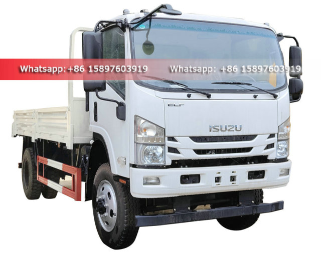 190HP All Wheel Drive ISUZU 4x4 Truck 4WD Off Road Cargo Truck 8Tons Loading Capacity