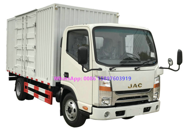 Algeria Light JAC Van Box Truck JAC Single Cabin Car