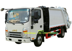 Algeria JAC 1040S Compactor Garbage Truck 5000Liters