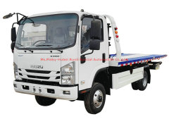 All Wheel Drive ISUZU 4WD Off Road 3Tons Car Carrier Flatbed Recovery Vehicle ISUZU KV100 NKR Cars