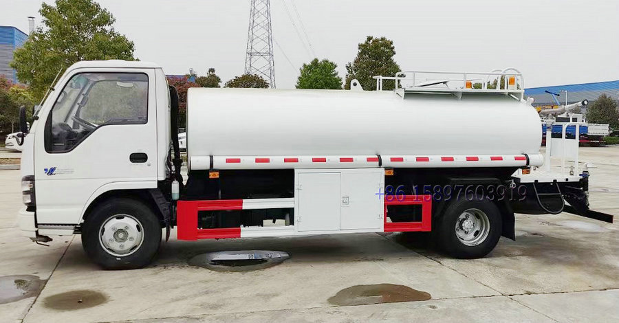 Philippines Manila ISUZU 600P Potable Water Delivery Truck For Sale