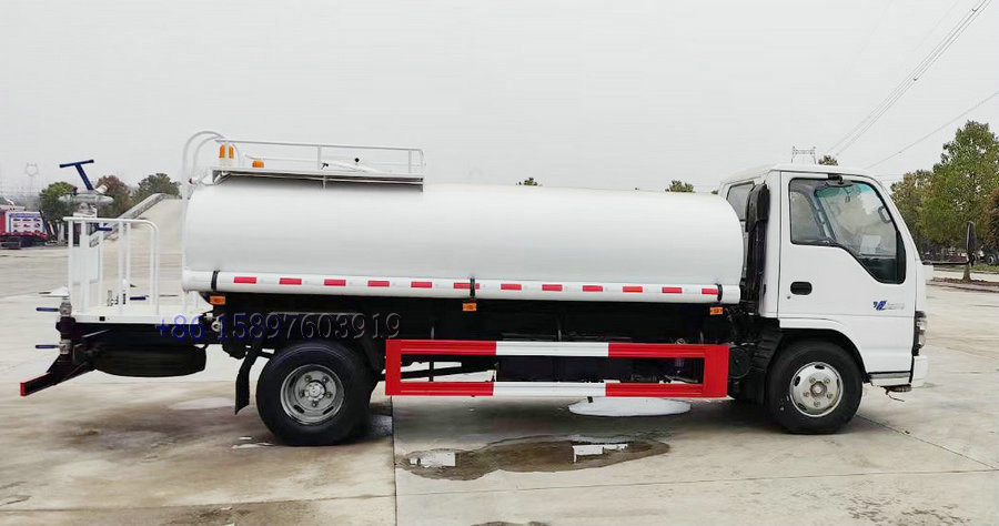 Philippines Manila ISUZU 600P Potable Water Delivery Truck For Sale