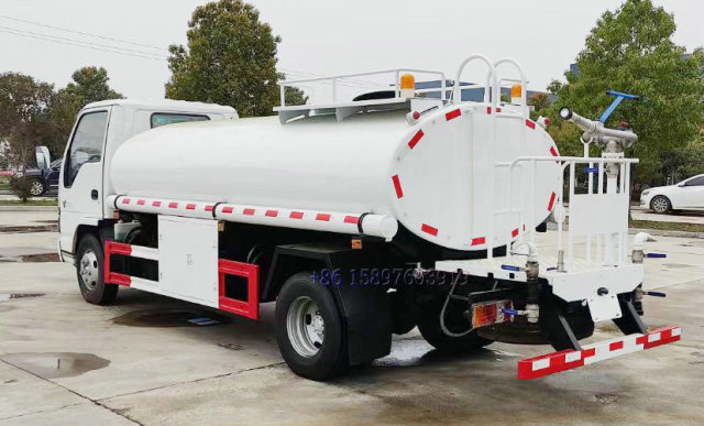 Philippines Manila ISUZU 600P Potable Water Delivery Truck For Sale