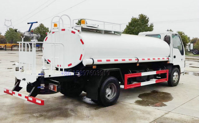 Philippines Manila ISUZU 600P Potable Water Delivery Truck For Sale