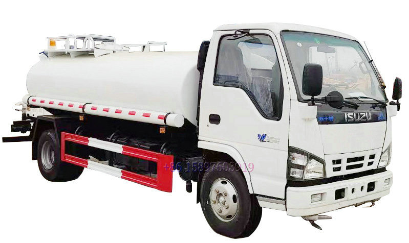Philippines Manila ISUZU 600P Potable Water Delivery Truck For Sale