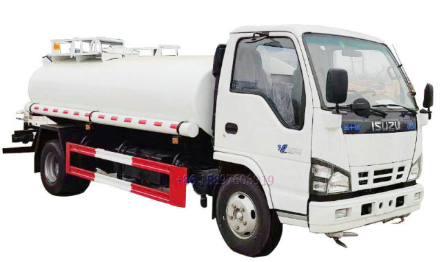 Philippines Manila ISUZU 600P Potable Water Delivery Truck For Sale