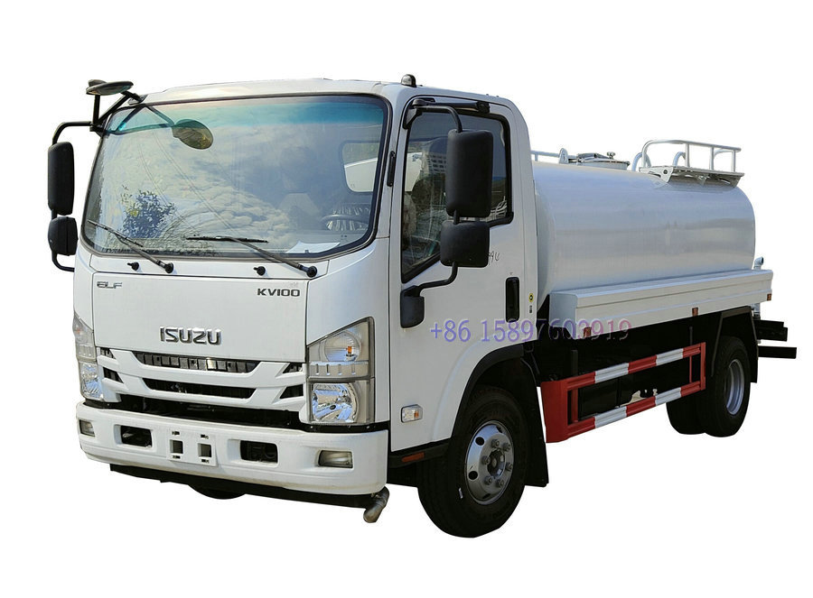 6Tons Isuzu KV100 Stainless Steel Water Truck