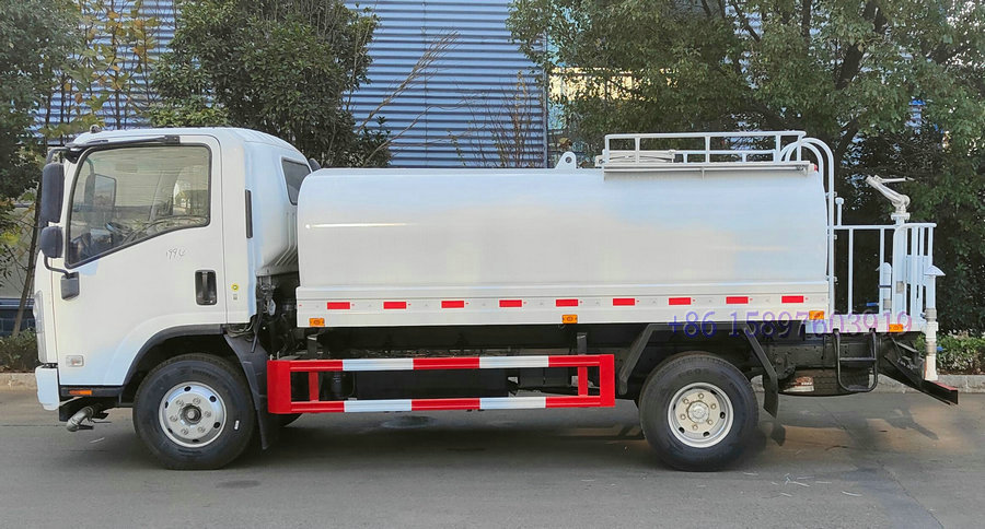 6Tons Isuzu KV100 Stainless Steel Water Truck
